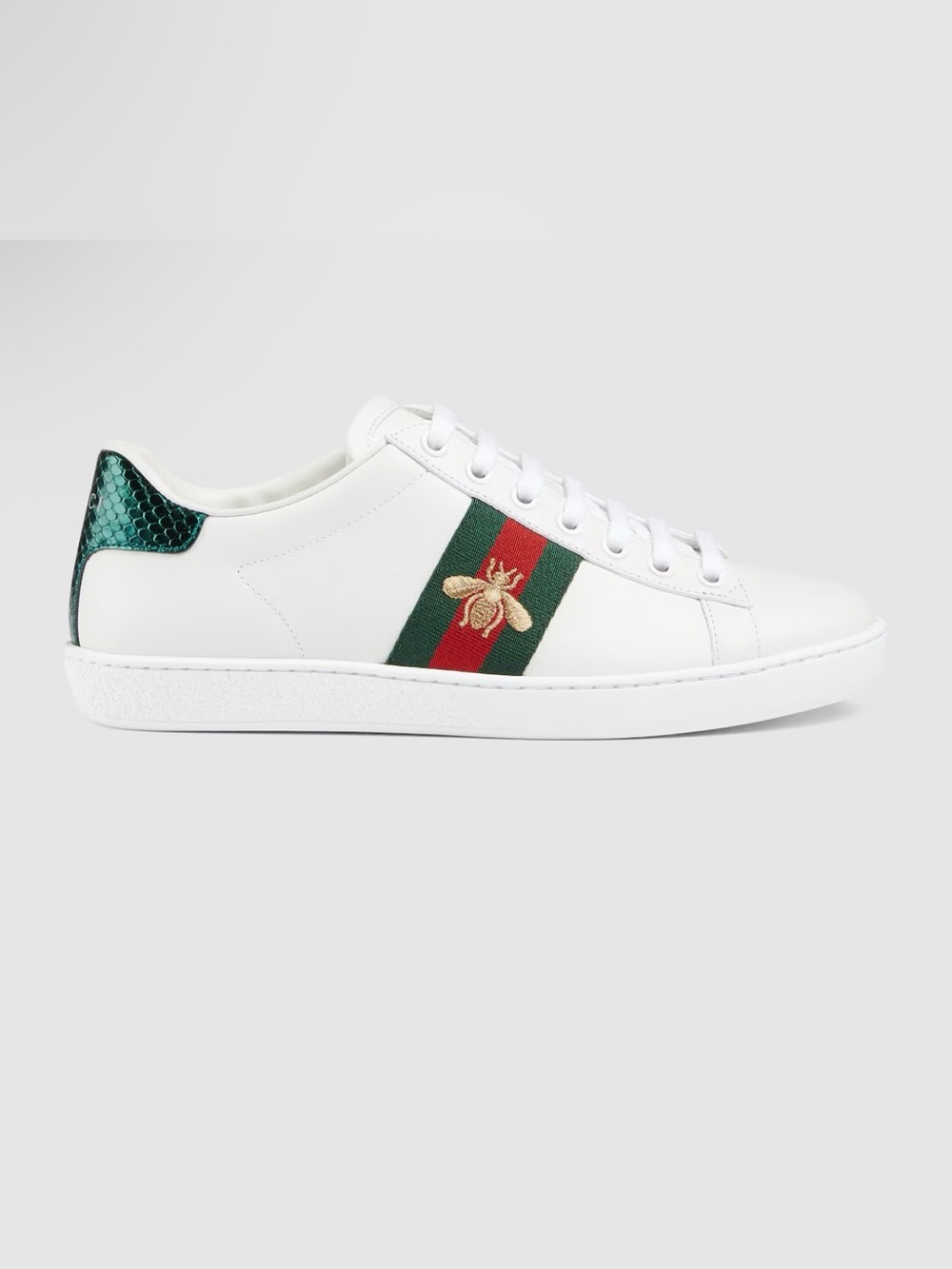 Gucci Women's Ace sneaker with bee- Size 37